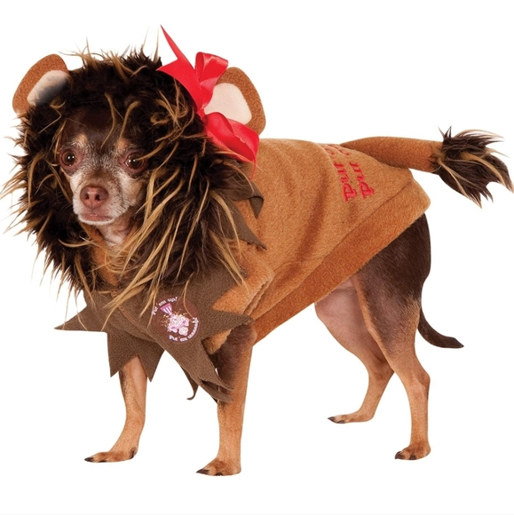 Rubies Wizard of Oz Lion Costume for small dog - Picture 1 of 5